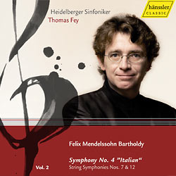 Felix Mendelssohn Bartholdy: Sinfonien Vol. 2