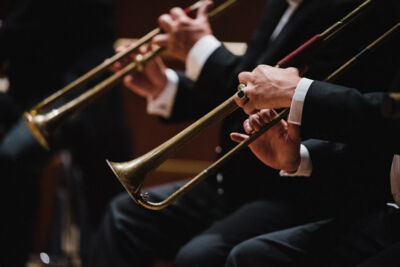 The musicians of the Heidelberg Symphony Orchestra