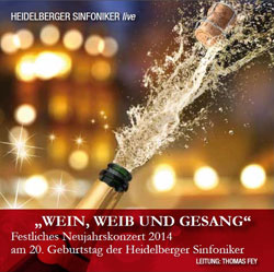 Neujahrskonzert 2014 – 20. Geburtstag der Heidelberger Sinfoniker live!