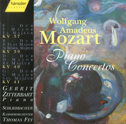 Wolfgang Amadeus Mozart: Klavierkonzerte 1-4